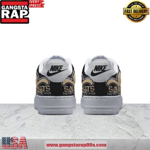 New Orleans Saints Geaux Saints Limited Edition Air Force 1 Running Sneakers Shoes