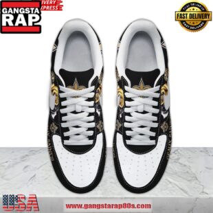 New Orleans Saints Geaux Saints Limited Edition Air Force 1 Running Sneakers Shoes