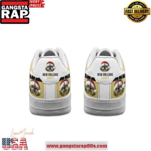 New Orleans Saints Merry Christmas Limited Edition Air Force 1 Running Sneakers