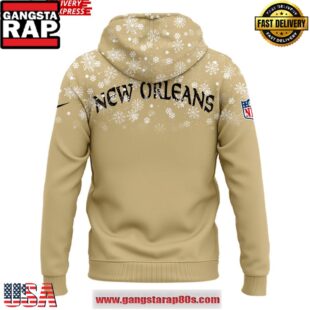New Orleans Saints Snow 2025 Unisex Hoodie