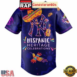 New York Yankees Hispanic Heritage Celebrations 2025 Unique Design Baseball Jersey
