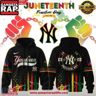 New York Yankees Juneteenth Day 2025 Special Unisex Hoodie