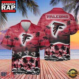 NFL Atlanta Falcons Tropical Summer Hawaiian Shirts