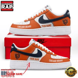NFL Chicago Bears Limited Edition Personalized Air Force 1 Shoes Sneaker