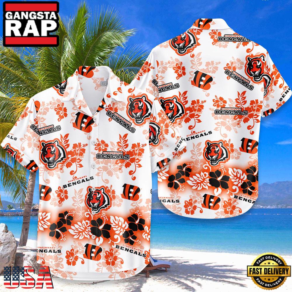 NFL Cincinnati Bengals New Design Hot Summer Hawaiian Shirt NFL Cincinnati Bengals New Design Hot Summer Hawaiian Shirt