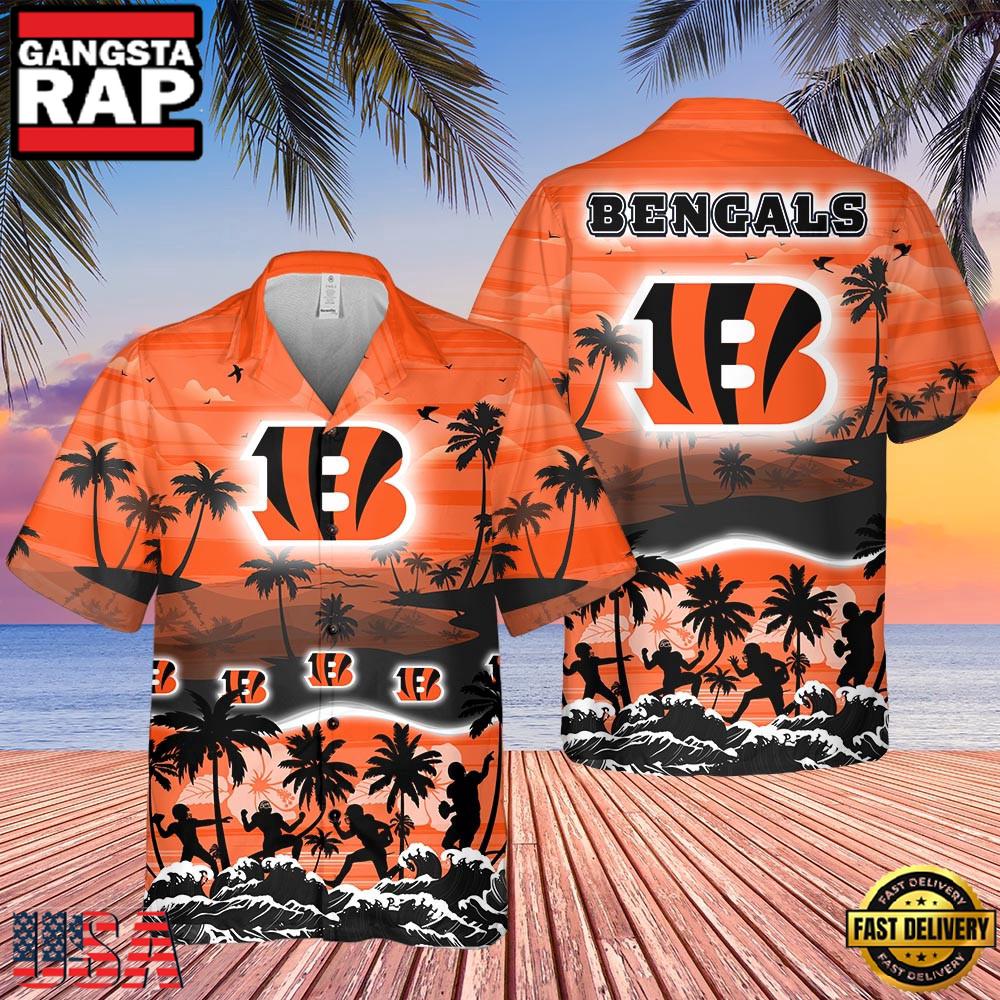 NFL Cincinnati Bengals Hot Summer 2025 Hawaiian Shirt NFL Cincinnati Bengals Hot Summer 2025 Hawaiian Shirt