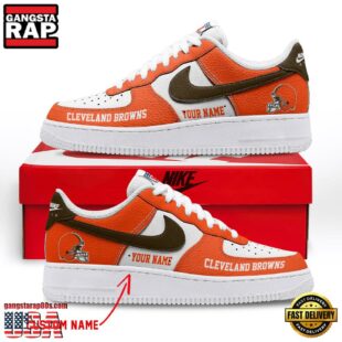 NFL Cleveland Browns Limited Edition Personalized Air Force 1 Shoes Sneaker