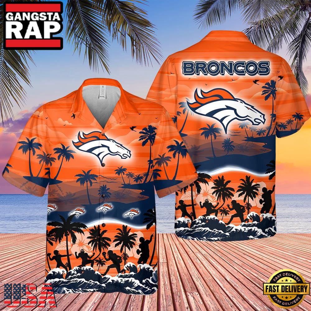 NFL Denver Broncos Hot Summer 2025 Hawaiian Shirt NFL Denver Broncos Hot Summer 2025 Hawaiian Shirt