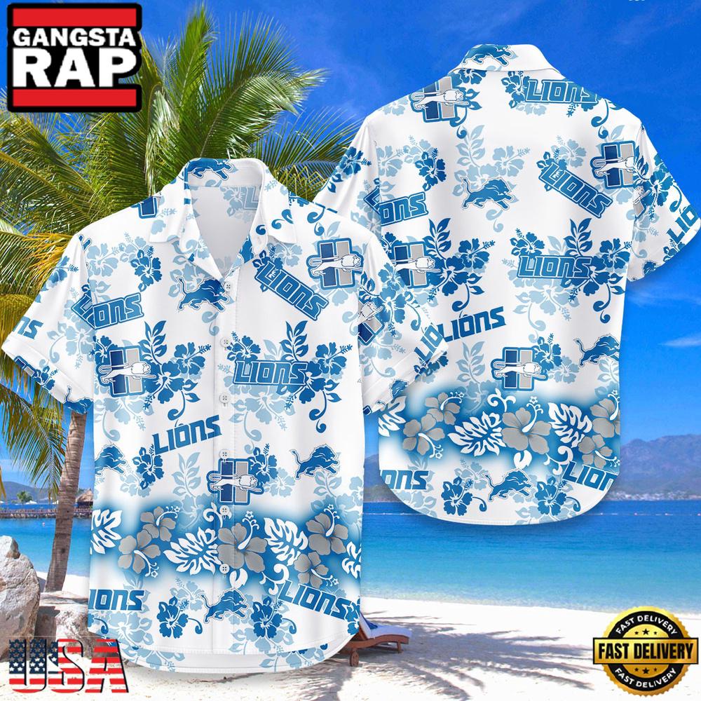 NFL Detroit Lions New Design Hot Summer Hawaiian Shirt NFL Detroit Lions New Design Hot Summer Hawaiian Shirt