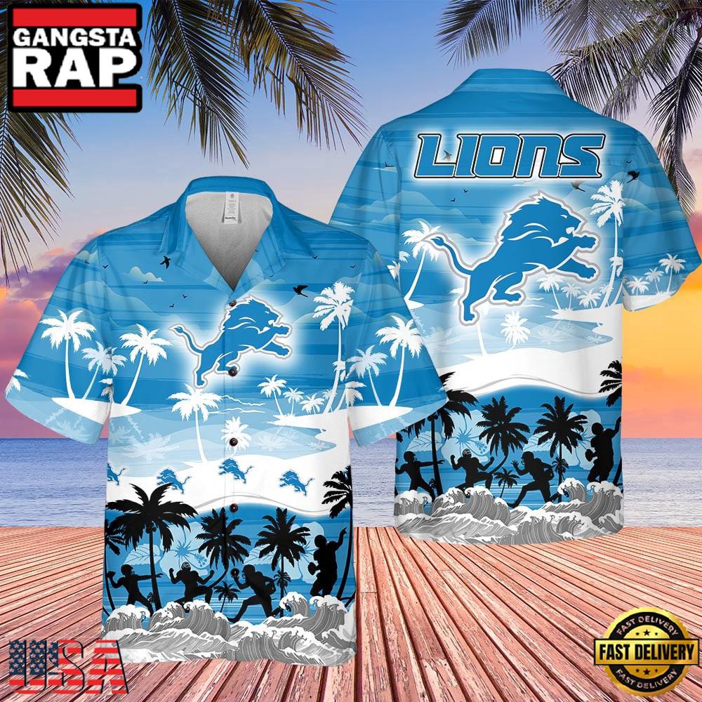 NFL Detroit Lions Hot Summer 2025 Hawaiian Shirt NFL Detroit Lions Hot Summer 2025 Hawaiian Shirt
