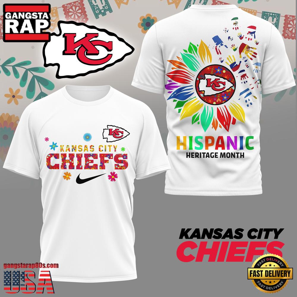 NFL Kansas City Chiefs Hispanic Heritage Month Unisex T-Shirt NFL Kansas City Chiefs Hispanic Heritage Month Unisex T-Shirt
