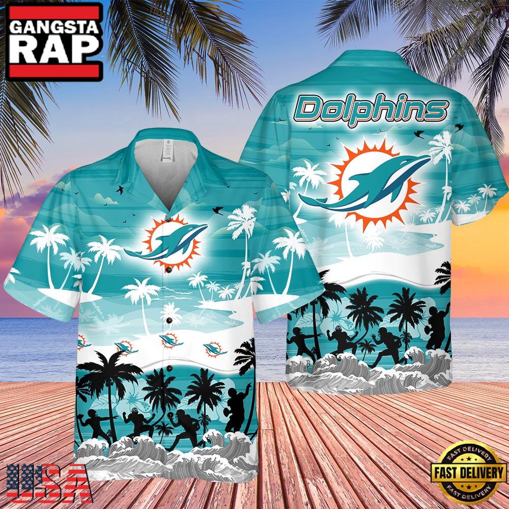 NFL Miami Dolphins Hot Summer 2025 Hawaiian Shirt NFL Miami Dolphins Hot Summer 2025 Hawaiian Shirt