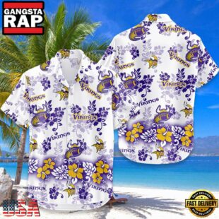 NFL Minnesota Vikings Aloha Paradise Hawaiian Shirt