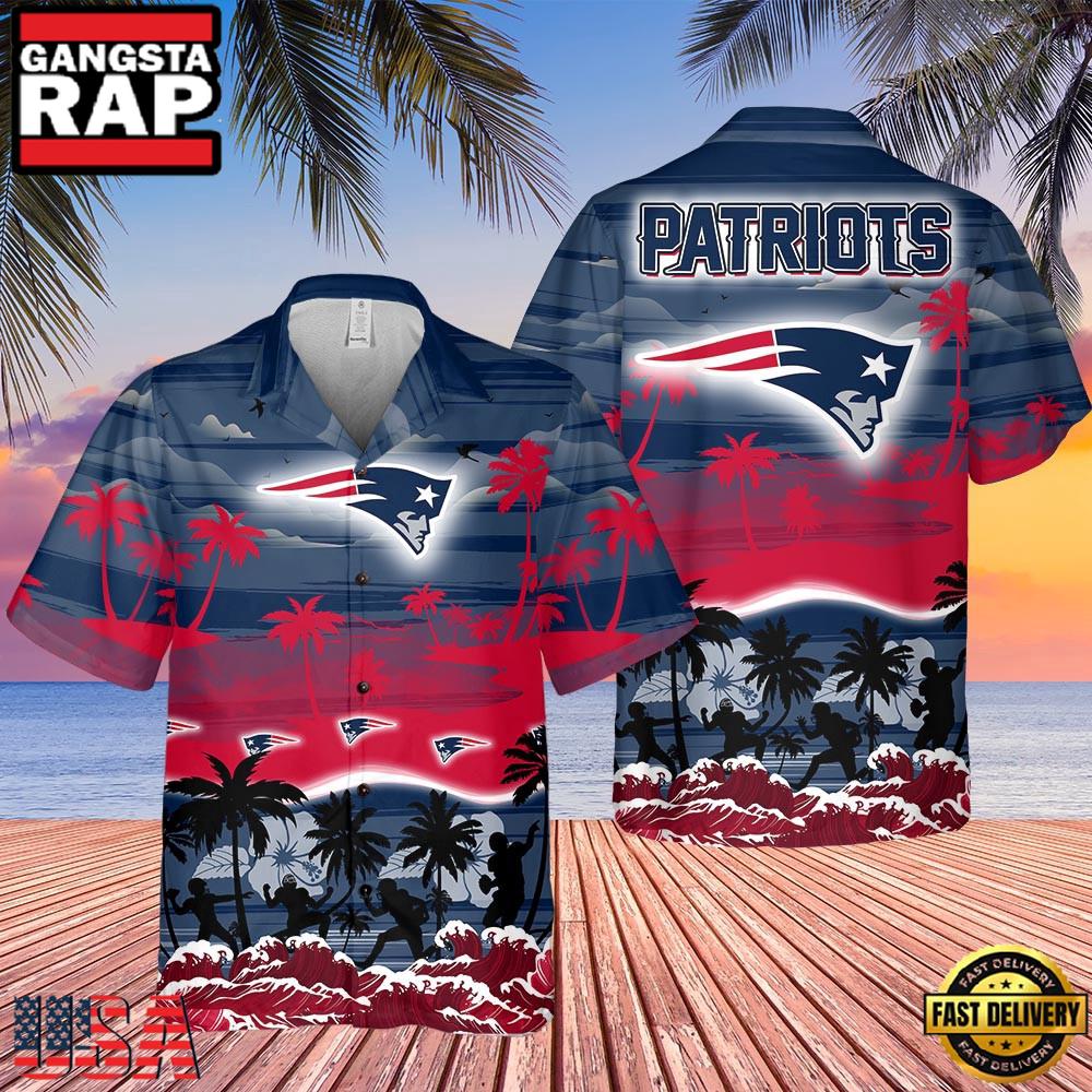 NFL New England Patriots Hot Summer 2025 Hawaiian Shirt NFL New England Patriots Hot Summer 2025 Hawaiian Shirt