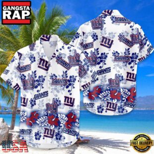 NFL New York Giants Aloha Paradise Hawaiian Shirt
