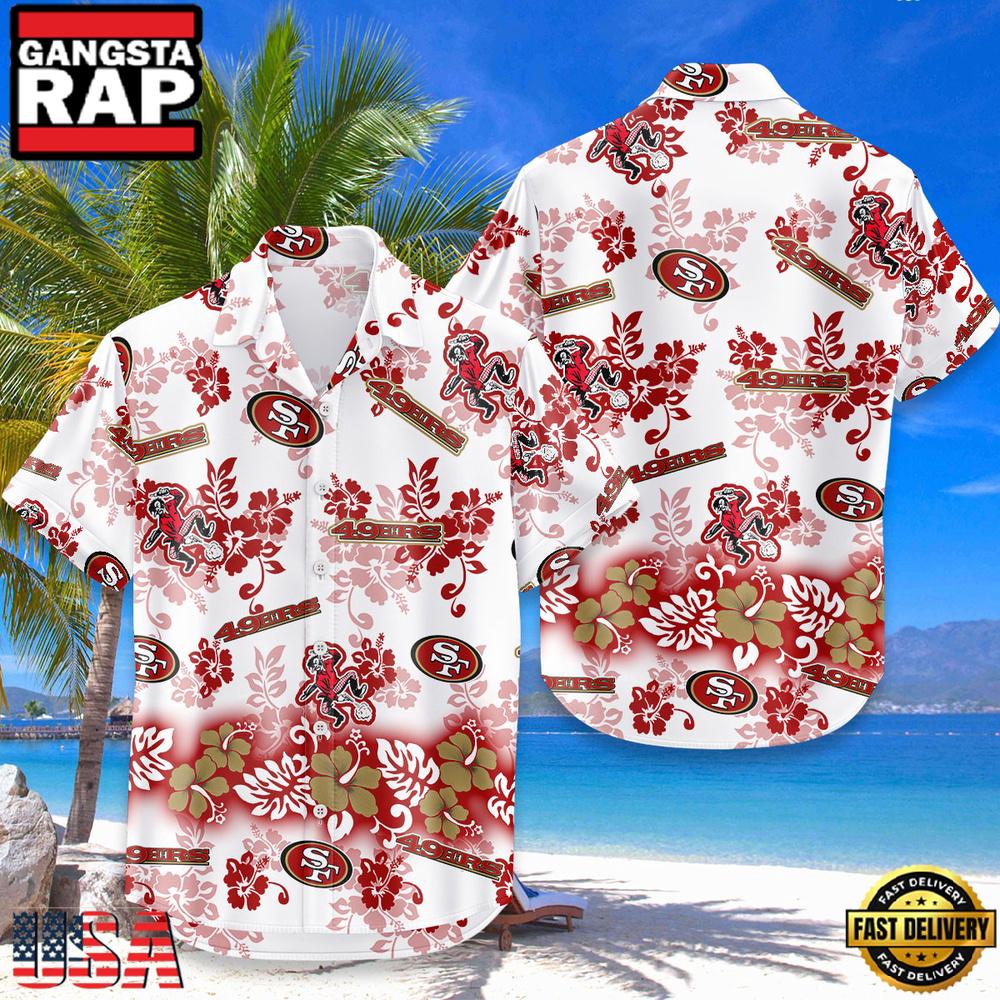 NFL San Francisco 49ers New Design Hot Summer Hawaiian Shirt NFL San Francisco 49ers New Design Hot Summer Hawaiian Shirt