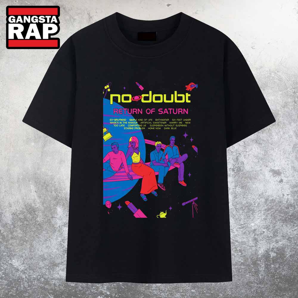 No Doubt 2025 Return Of Saturn 25th Anniversary T Shirt No Doubt 2025 Return Of Saturn 25th Anniversary T Shirt