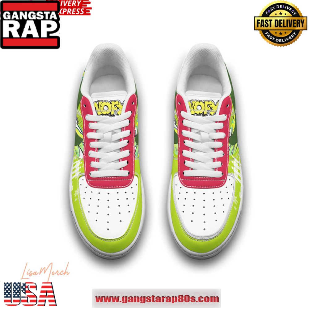 NOFX Merry Christmas Limited Edition Air Force 1 Running Sneakers Shoes NOFX Merry Christmas Limited Edition Air Force 1 Running Sneakers Shoes