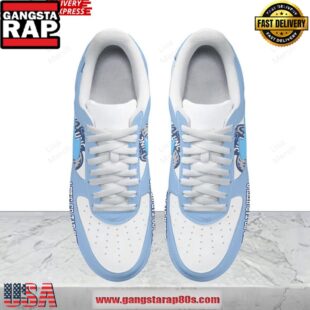 North Carolina Tar Heels Custom Nike Air Force 1 Running Sneakers Shoes