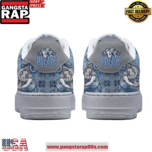 North Carolina Tar Heels Spirit Limited Edition Air Force 1 Sneakers Shoes
