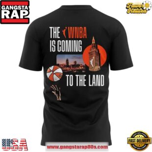 Official Cleveland WNBA Welcome Edition 3D T Shirt