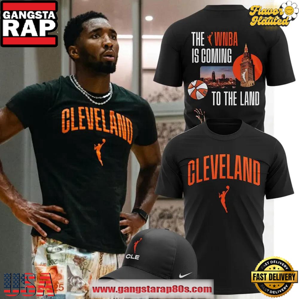 Official Cleveland WNBA Welcome Edition 3D T Shirt Official Cleveland WNBA Welcome Edition 3D T Shirt