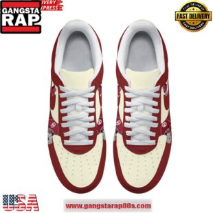 Oklahoma Sooners Football Limited Edition Nike Air Force 1 Running Sneakers Shoes