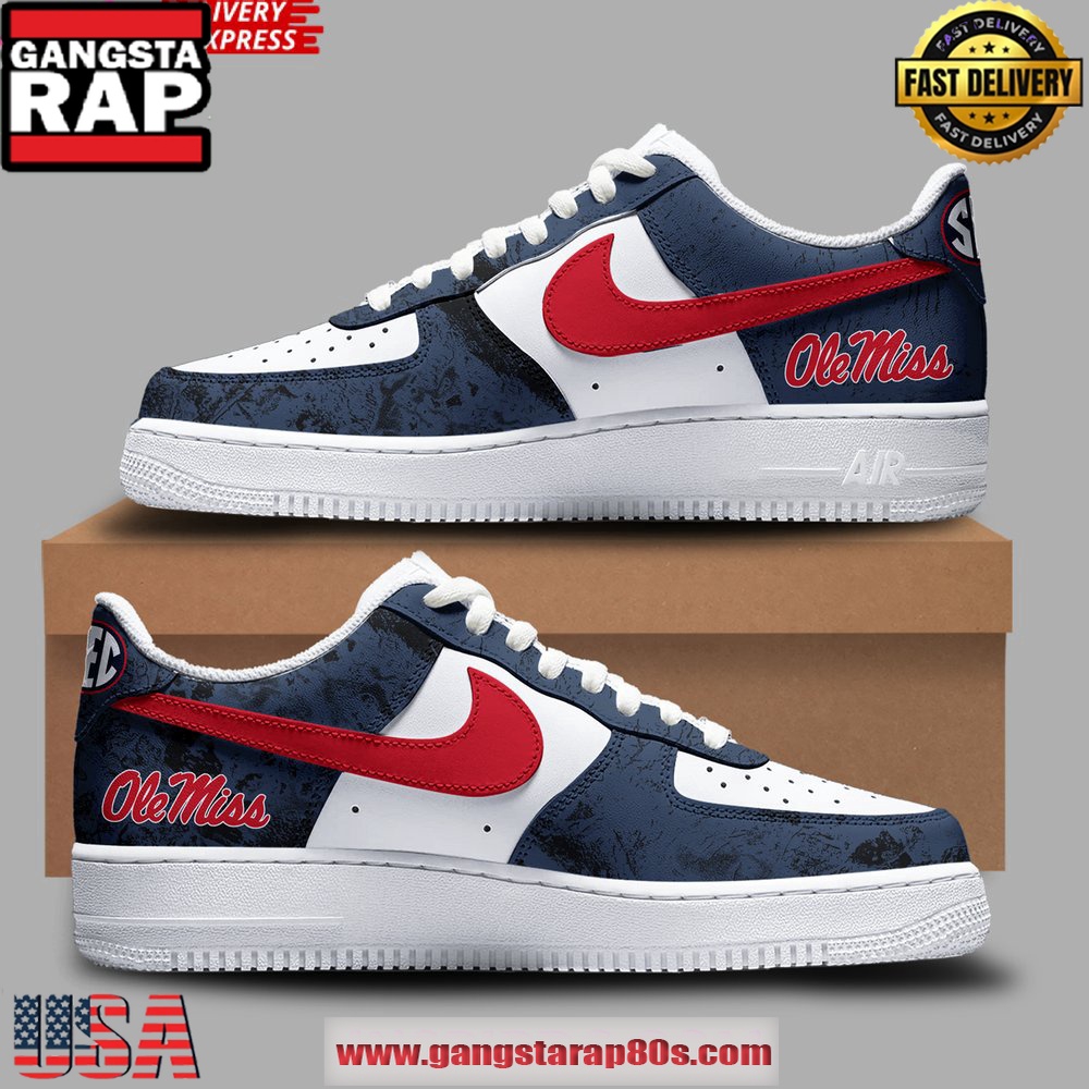 Ole Miss Rebels Real Tree Wave 2025 Air Force 1 Running Sneakers Shoes Ole Miss Rebels Real Tree Wave 2025 Air Force 1 Running Sneakers Shoes