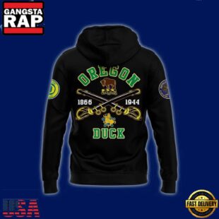 Oregon Ducks 2025 Buffalo Soldiers Day Hoodie