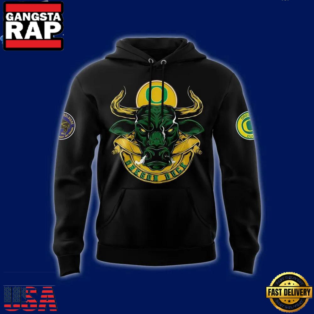Oregon Ducks 2025 Buffalo Soldiers Day Hoodie Oregon Ducks 2025 Buffalo Soldiers Day Hoodie