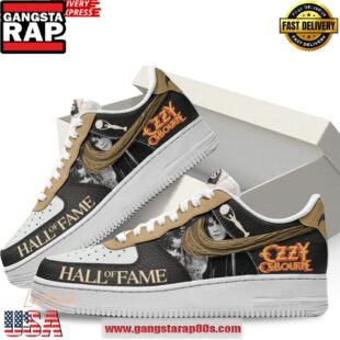 Ozzy Osbourne Rock & Roll Hall of Fame Limited Air Force 1 Sneakers Shoes
