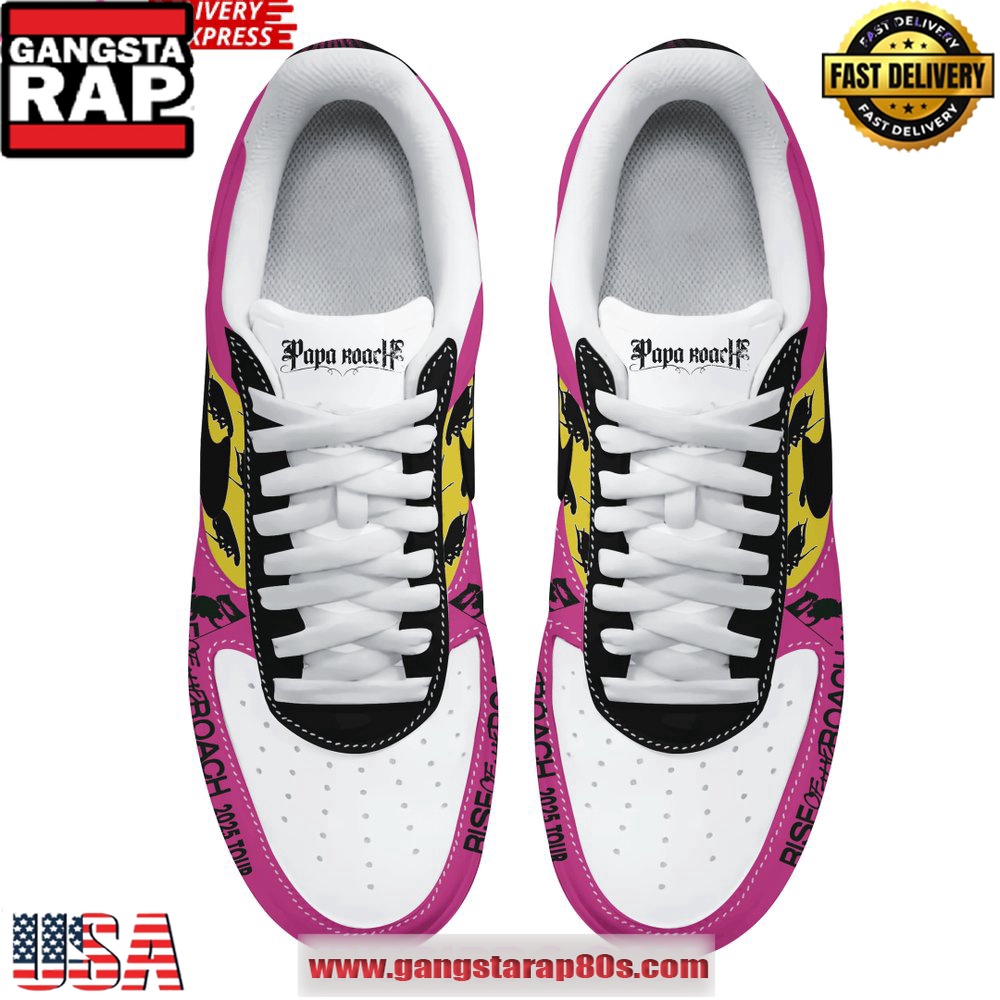 Papa Roach Celebrating 25 Years Air Force 1 Running Sneakers Shoes Papa Roach Celebrating 25 Years Air Force 1 Running Sneakers Shoes