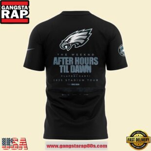 Philadelphia Eagles x The Weeknd After Hours Til Dawn 2025 Unisex T Shirt