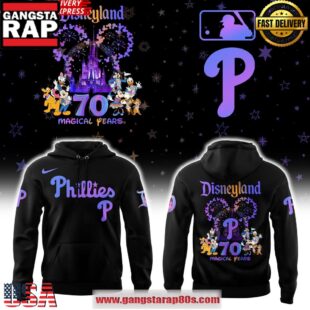 Philadelphia Phillies Disneyland 70th Magical Years Special Unisex Hoodie