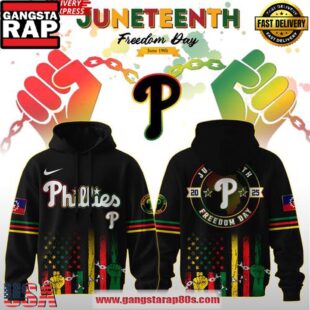 Philadelphia Phillies Juneteenth Day 2025 Special Unisex Hoodie