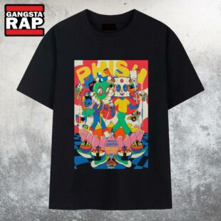 Phish In Chicago IL On Jul 18-20 2025 Tour T Shirt