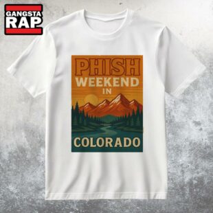Phish Jul 3-5 2025 In Boulder CO Tour T Shirt
