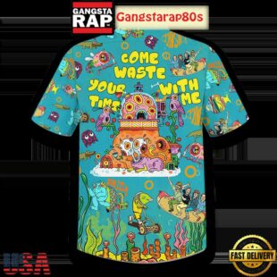 Phish Rock Band Come Waste Your Time With Me Aloha Hawaiian Shirt