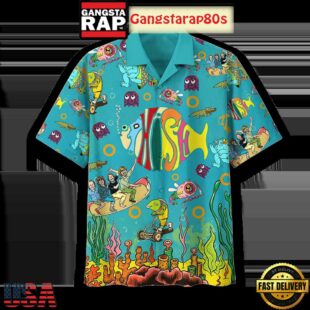 Phish Rock Band Come Waste Your Time With Me Aloha Hawaiian Shirt