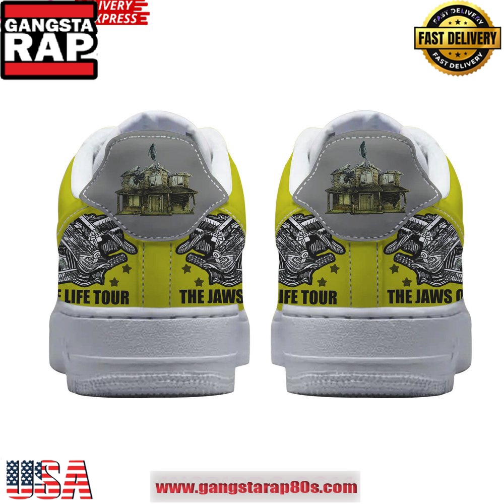 Pierce The Veil One More Time Tour Special Air Force 1 Running Sneakers Shoes Pierce The Veil One More Time Tour Special Air Force 1 Running Sneakers Shoes