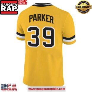 Pittsburgh Pirates Hall of Famer Dave Parker Special Custom Football Jersey