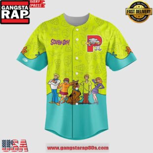 Portland Sea Dogs Scooby-Doo Day 2025 Custom Number Baseball Jersey Shirt