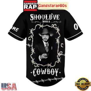 Post Malone Should've Been A Cowboy 2025 Baseball Jersey