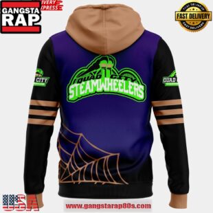 Quad City Steamwheelers Halfway to Halloween Night 2025 Unisex Hoodie