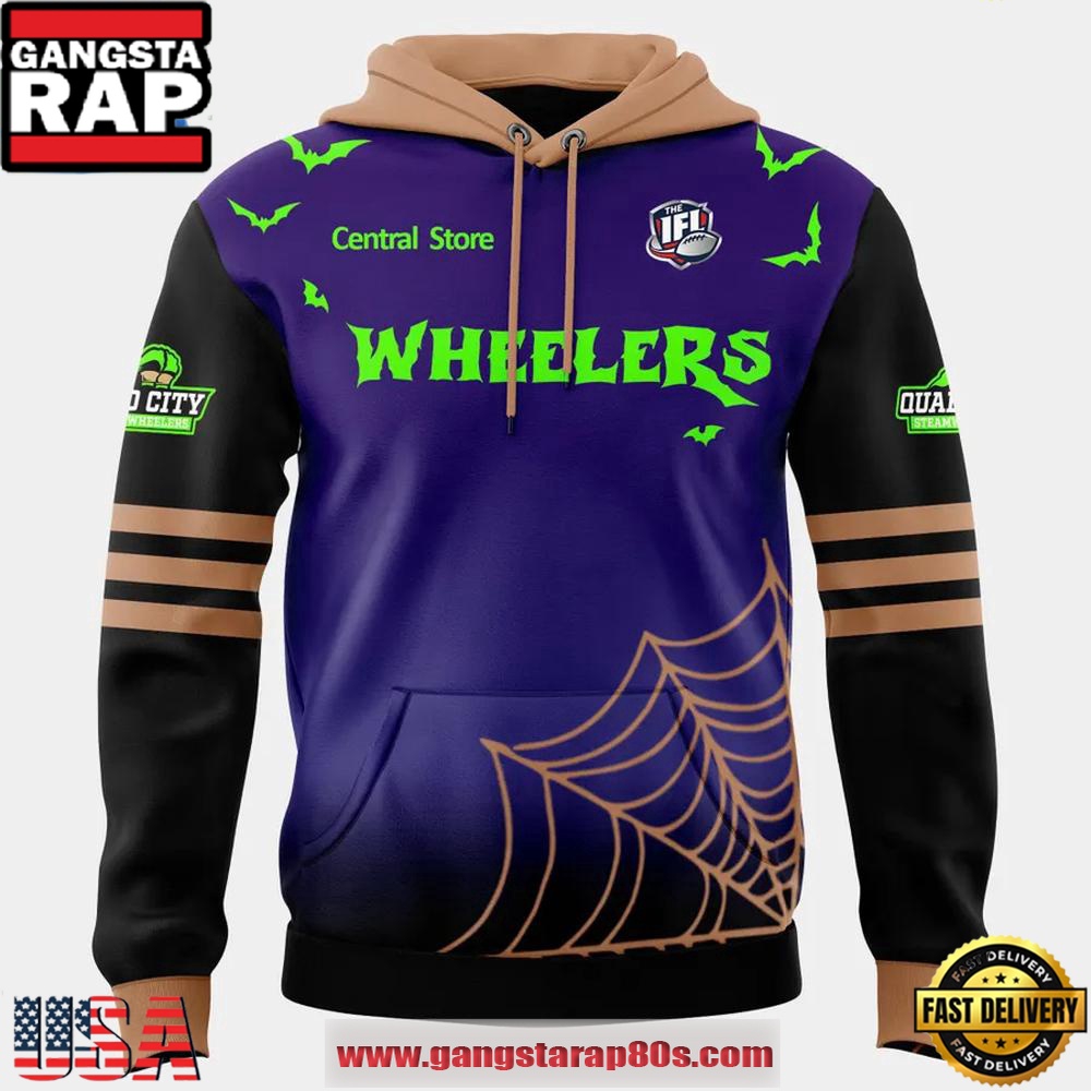 Quad City Steamwheelers Halloween Night Special Edition Unisex Hoodie Quad City Steamwheelers Halloween Night Special Edition Unisex Hoodie