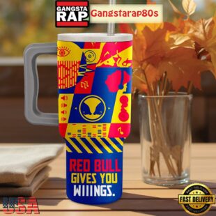 Red Bull Gives You Wings Tumbler Cup 40oz