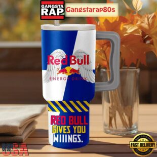 Red Bull Gives You Wings Tumbler Cup 40oz