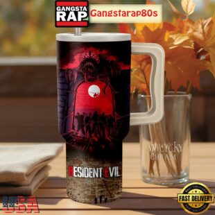Resident Evil Saga Fan Tumbler Cup 40oz