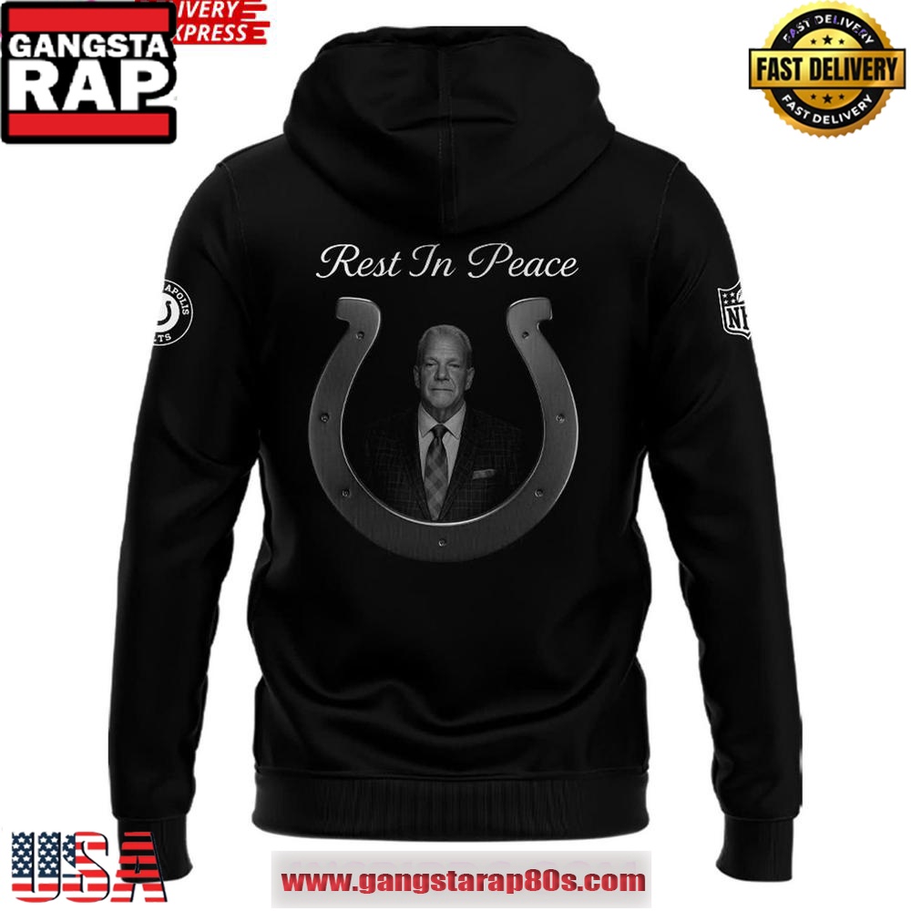 Rest in Peace Jim Irsay 1959–2025 NFL Indianapolis Colts Tribute Unisex Hoodie Rest in Peace Jim Irsay 1959–2025 NFL Indianapolis Colts Tribute Unisex Hoodie