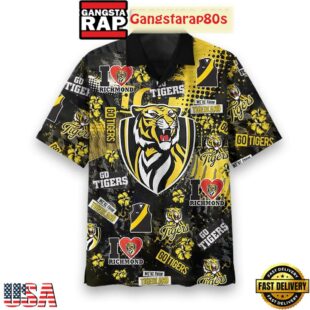 Richmond Football Go Tigers Aloha Hawaiian Shirt